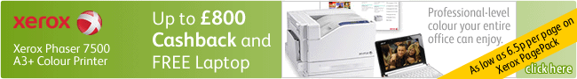 Xerox Phaser 7500 Banner