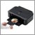 Left Facing Canon PIXMA iP4950 Printer with CD in Disc Tray
