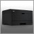 Right Facing Dell 3330dn Printer