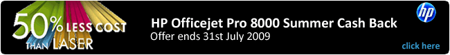 HP up to &pound;80 Cashback offer