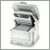 Left Facing Oki MC851 MultiFunction - Open