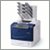 Left Facing Xerox Phaser 4620 Printer with Options