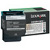Lexmark C543dn High Yield Black Return Program Toner Cartridge (2,500 pages*)