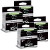 Lexmark Pro805 105XL Black Cartridge Four-Pack (4x 510 pages*)