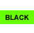 Brother P-touch TZC31 12mm Fluorescent Black On Green Tape