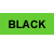 Brother PT-1000 TZ721 9mm Gloss Black On Green Tape