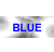 Brother PT-1000 TZ123 9mm Gloss Blue On Clear Tape