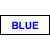 Brother PT-1000 TZ223 9mm Gloss Blue On White Tape