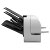 HP LaserJet Enterprise CM4540 3-bin Stapling Mailbox