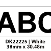 Brother DK22225 Labels