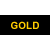 Brother PT-1000 TZ324 9mm Gloss Gold On Black Tape