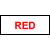 Brother PT-1000 TZ222 9mm Gloss Red On White Tape