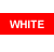 Brother PT-1000 TZ435 12mm Gloss White On Red Tape