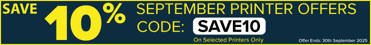 Save 10% - September Printer Deals