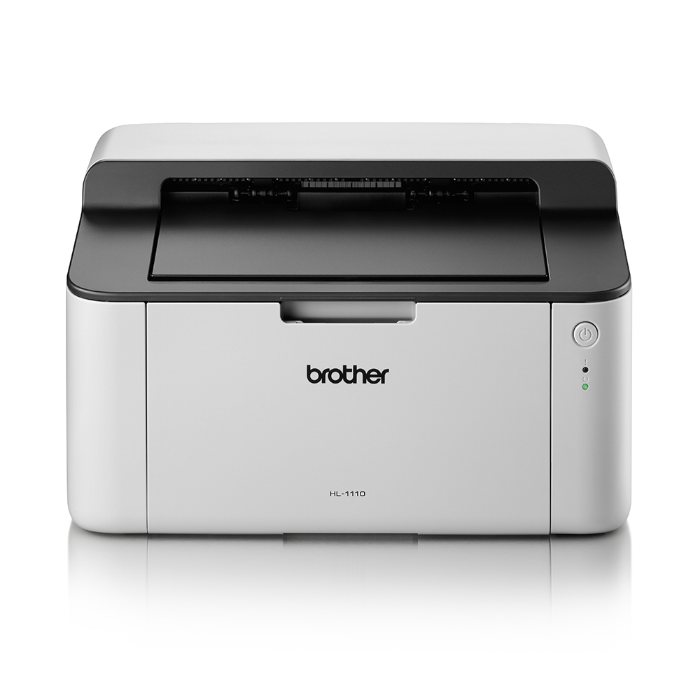 An image of Brother HL-1110 A4 Mono Laser Printer,HL1110ZU1, USB