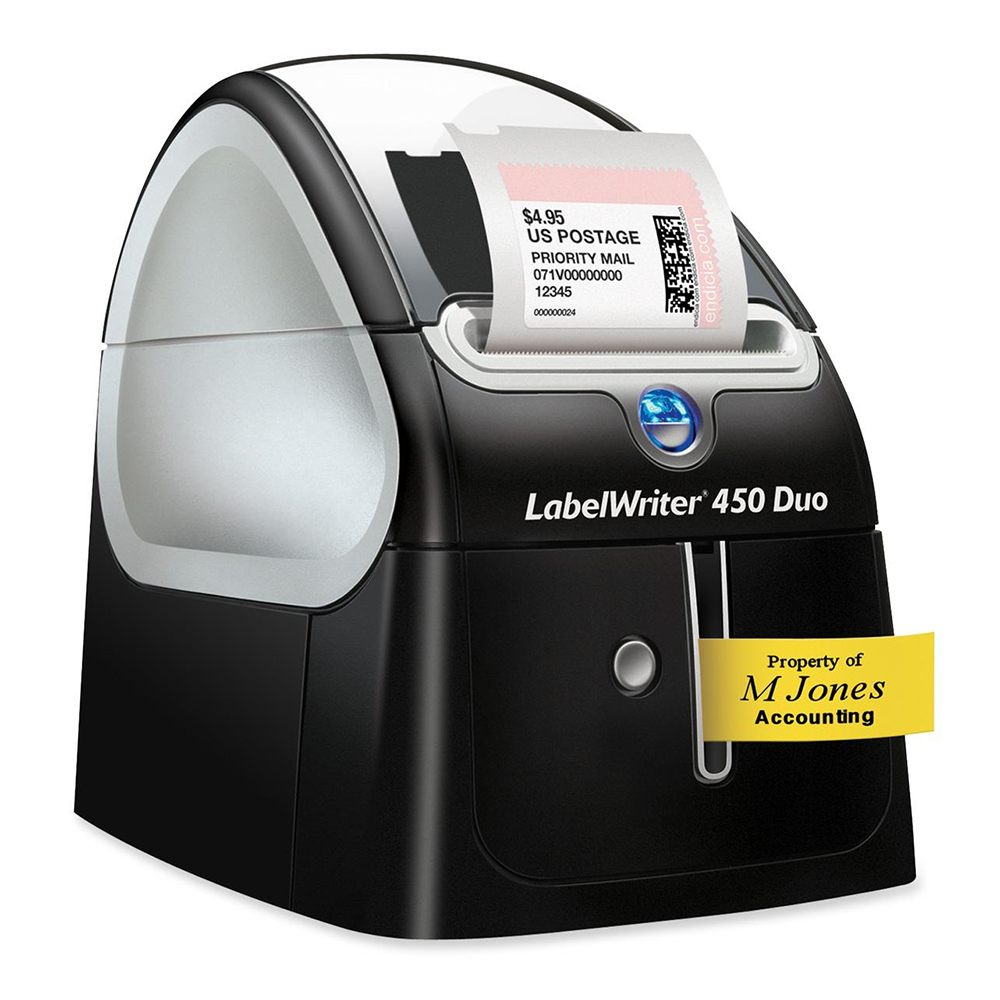 An image of DYMO LabelWriter 450 Duo Thermal Label Printer