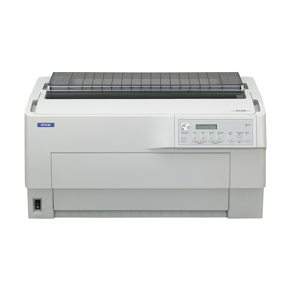 An image of Epson DFX-9000 9 Pin Heavy Duty Dot Matrix Printer,C11C605011DA, USB