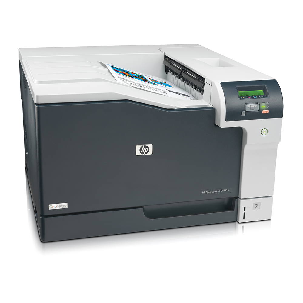 An image of HP LaserJet Professional CP5225 A3 Colour Laser Printer,CE710A, USB