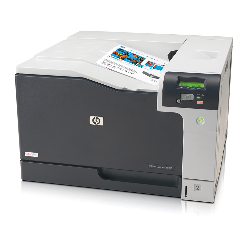 An image of HP LaserJet Professional CP5225dn A3 Colour Laser Printer,CE712A, duplex, networ...