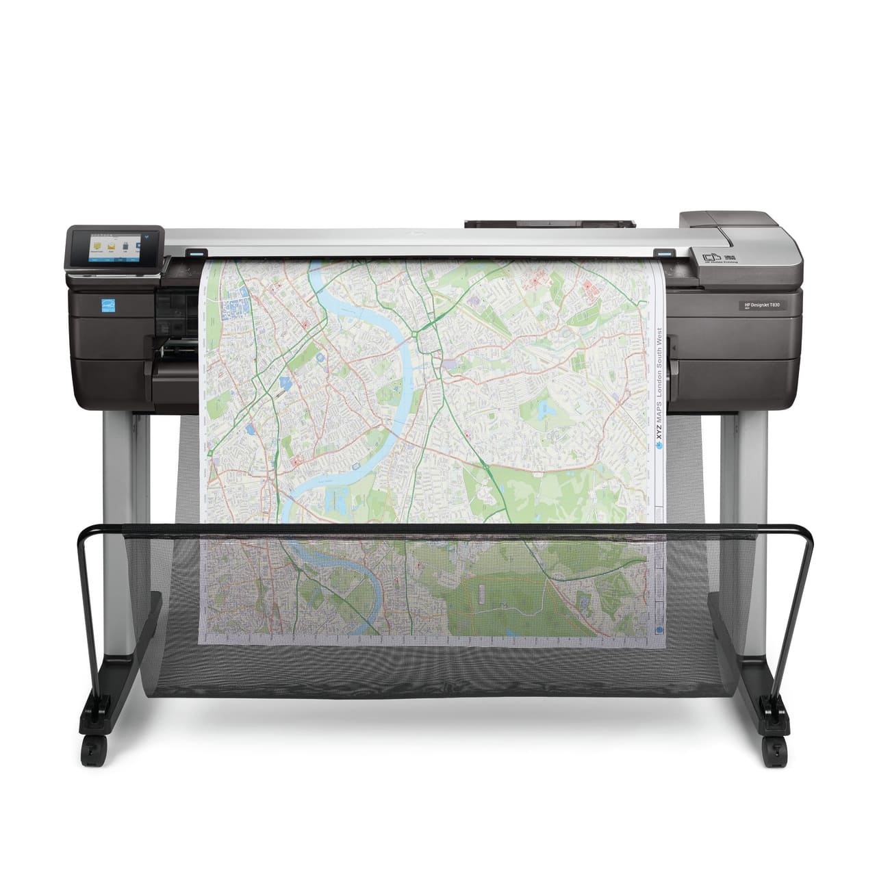 An image of HP Designjet T830 36in Colour Multifunction WiFi Inkjet eMFP Printer,F9A30A, net...
