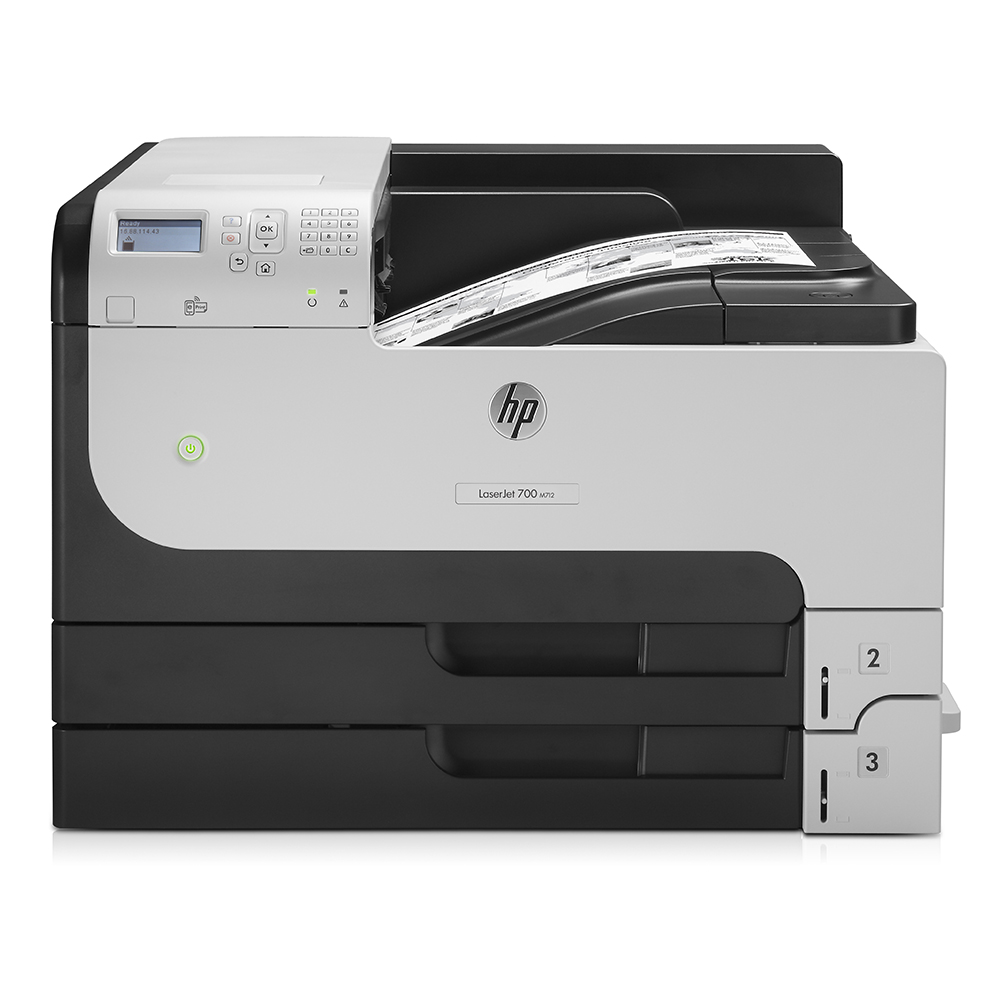 An image of HP LaserJet Enterprise M712dn A3 Mono Laser Printer,CF236A, duplex, network, USB...