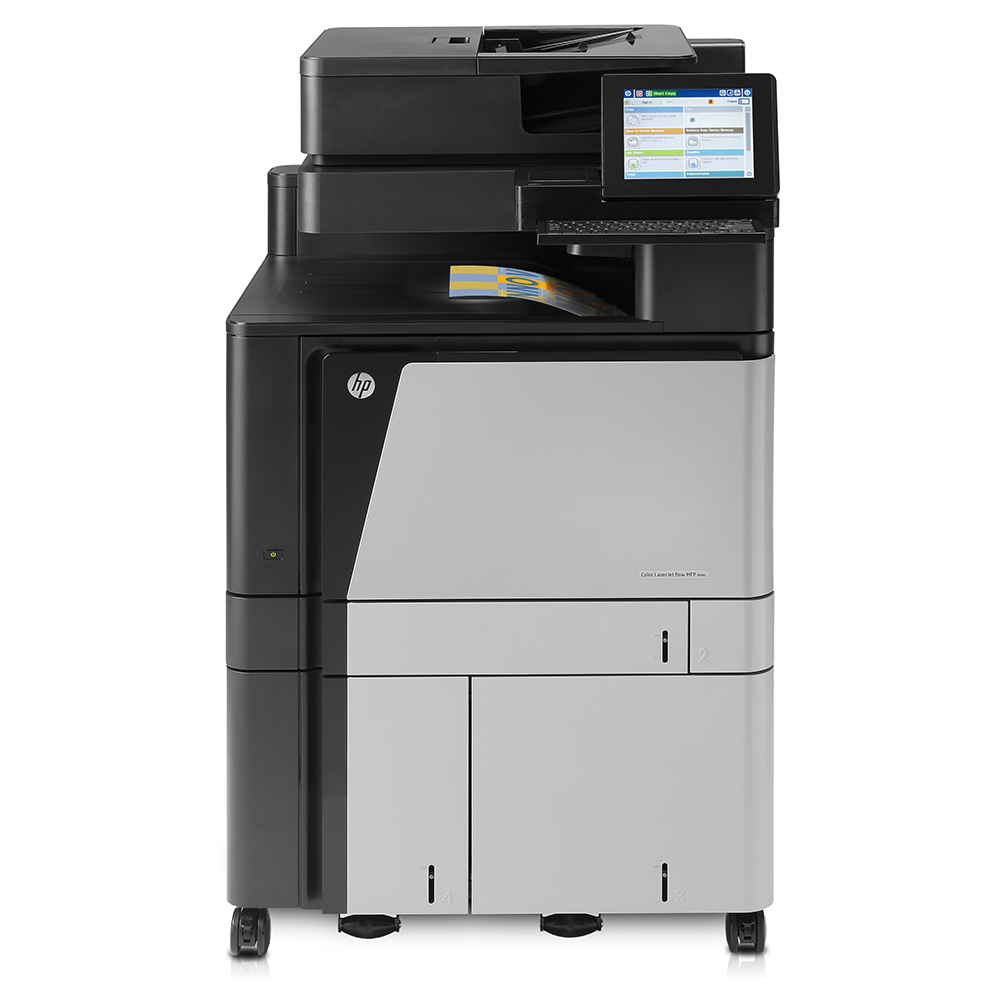 An image of HP LaserJet Enterprise M880z+ SRA3 Colour Laser MFP with Fax,A2W76A, duplex, net...