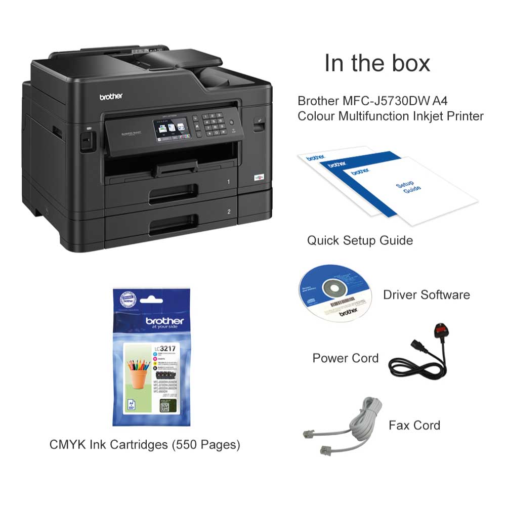 Brother MFC-J5730DW Printer Ink & Toner Cartridges