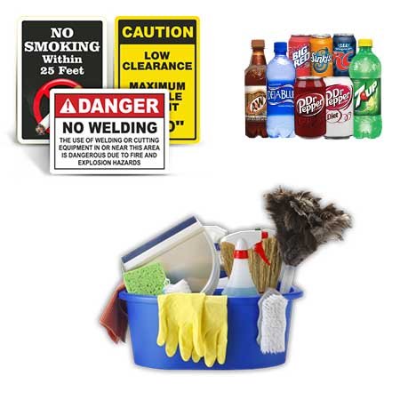 Cleaning, Catering & Safety Supplies