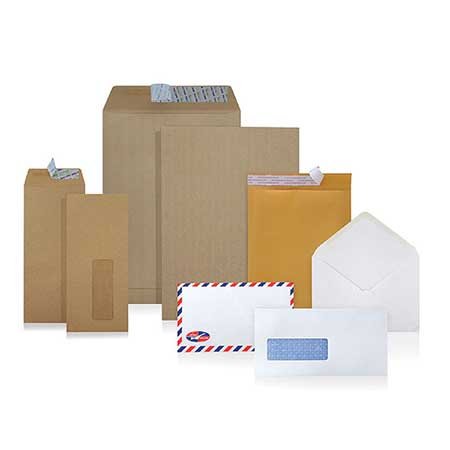 Envelopes C4, DL, C5