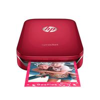 HP Sprocket ZINK Zero Ink Photo Printer (Red) - Ink Cartridges