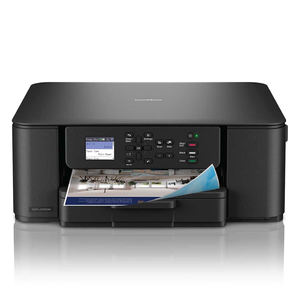 An image of Brother DCP-J1310DW A4 Colour Multifunction Inkjet Printer DCPJ1310DWZU1