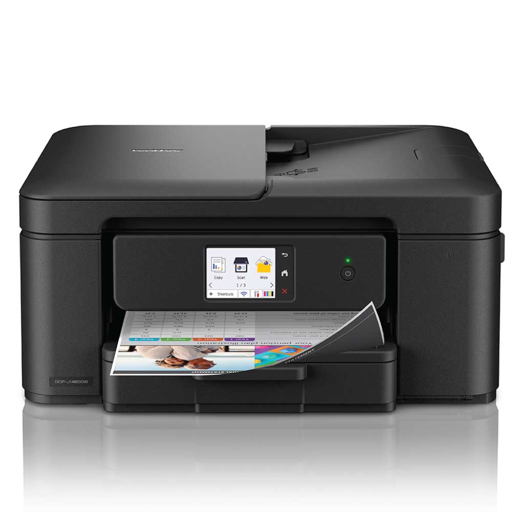 An image of Brother DCP-J1460DW A4 Colour Multifunction Inkjet Printer DCPJ1460DWZU1
