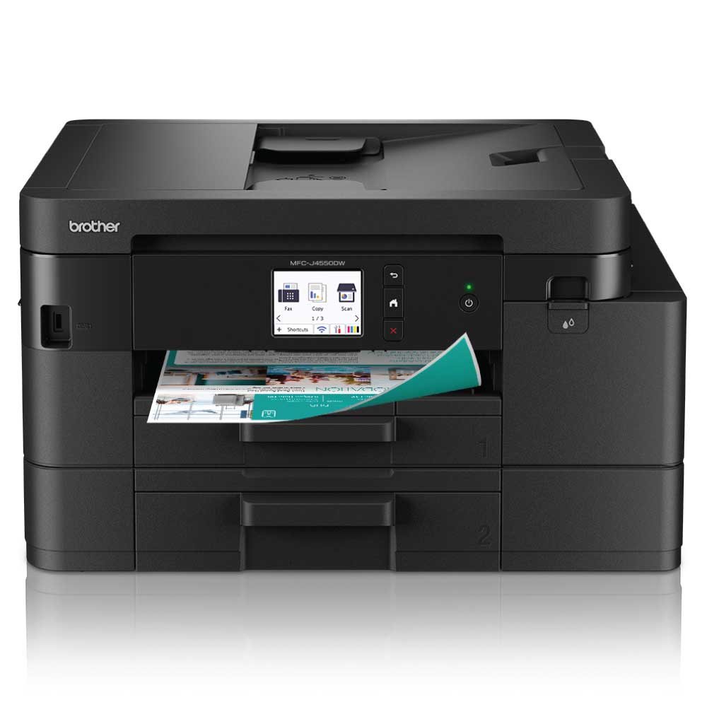 An image of Brother MFC-J4550DW A4 Colour Multifunction Inkjet Printer MFCJ4550DWZU1