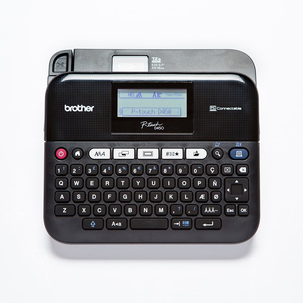 An image of Brother PT-D460BTVP Professional Desktop Label Printer