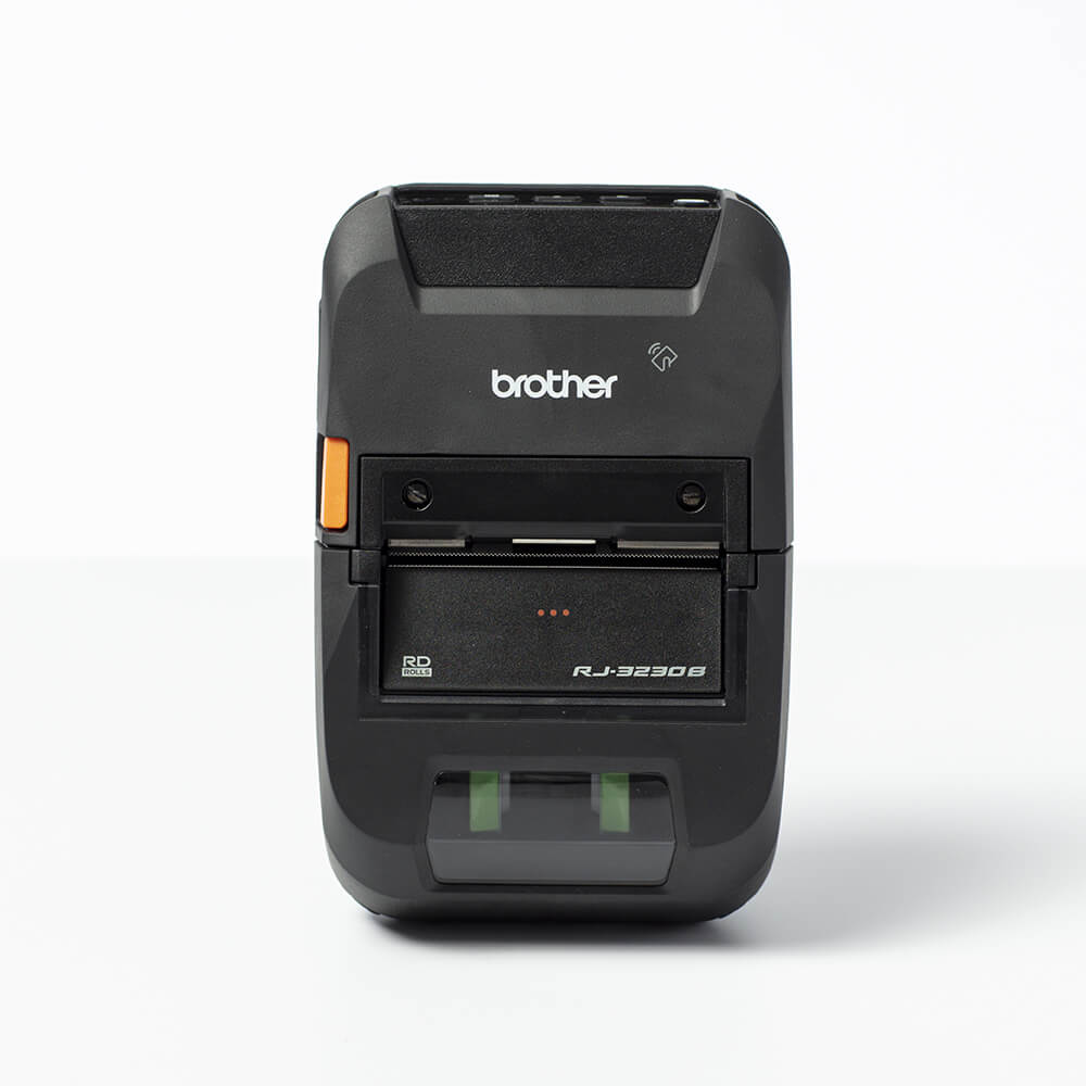 An image of Brother RJ-3230B Mobile Receipt Label Printer With Battery 