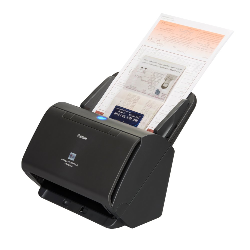 An image of Canon imageFORMULA DR-C240 A4 Document Scanner 