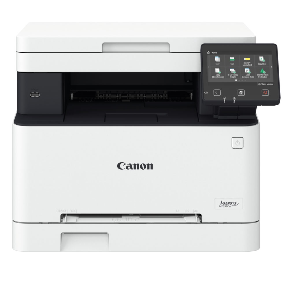 An image of Canon i-SENSYS MF651Cw A4 Colour Multifunction Laser Printer 