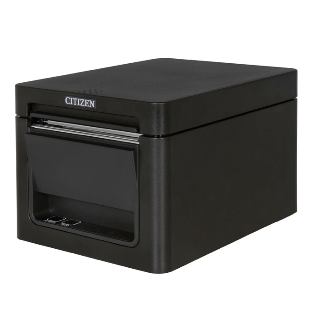 An image of Citizen CT-E651 Direct Thermal Black POS Printer (USB) 