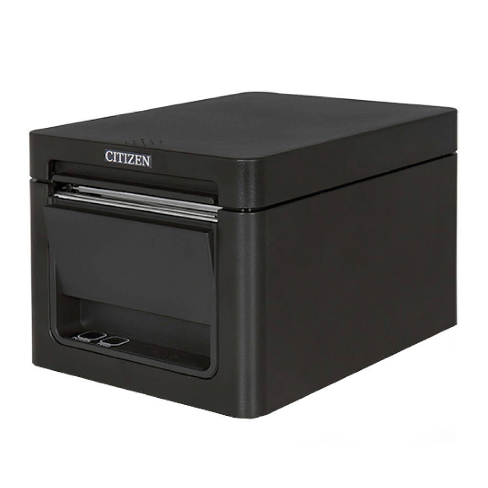 An image of Citizen CT-E351 Direct Thermal Black POS Printer (USB & Network) 