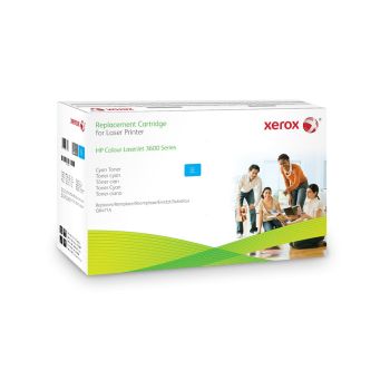 Xerox Replacement for HP 502A Cyan Toner Cartridge (4,000 Pages*)
