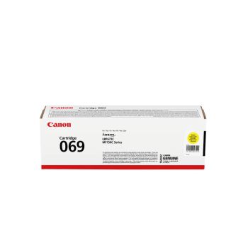 Canon 069 Standard Yellow Toner Cartridge (1,900 Pages*) 5091C002