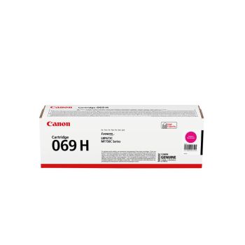 Canon 069H High Capacity Magenta Toner Cartridge (5,500 Pages*) 5096C002