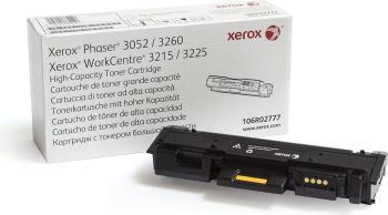 Xerox 106R02777 High Yield Black Toner Cartridge (3,000 pages*)