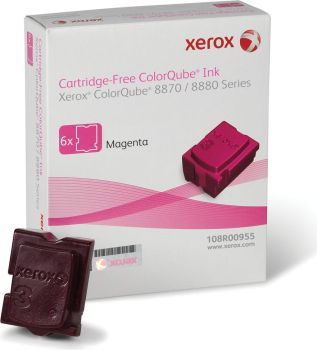 Xerox 108R00955 Magenta Solid Ink (6 sticks - 17,300 pages*)