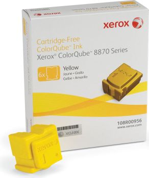 Xerox 108R00956 Yellow Solid Ink (6 sticks - 17,300 pages*)