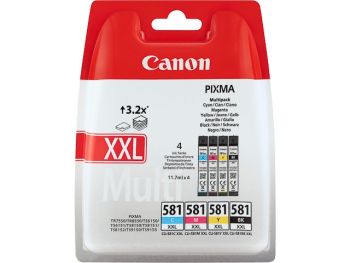 Canon CLI-581XXL CMYK High Yield Ink Cartridge Multi Pack 1998C007