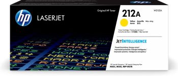HP 212A Yellow Standard Toner Cartridge (4,500 Pages*) W2122A