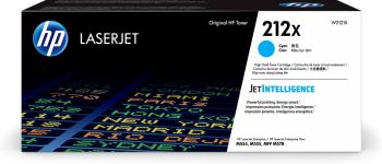 HP 212X Cyan High Yield Toner Cartridge (10,000 Pages*) W2121X