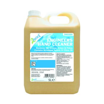 2Work Engineers Hand Cleaner Orange Scent 5 Litre Bulk Bottle 2W03580