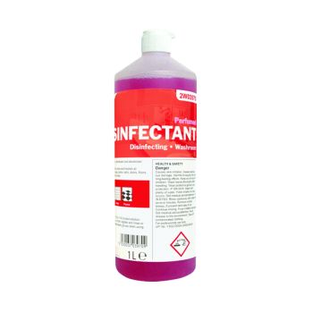 2Work Disinfectant and Washroom Cleaner Perfumed 1 Litre 2W03970